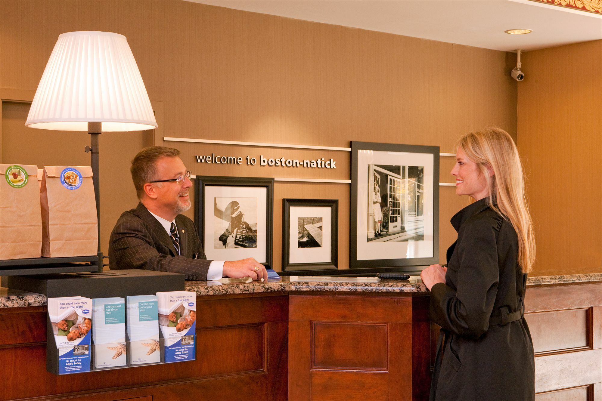 Hampton Inn Boston-Natick Interiør billede